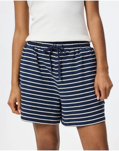 Zulu & Zephyr - Stripe Jersey Sport Shorts ICONIC EXCLUSIVE