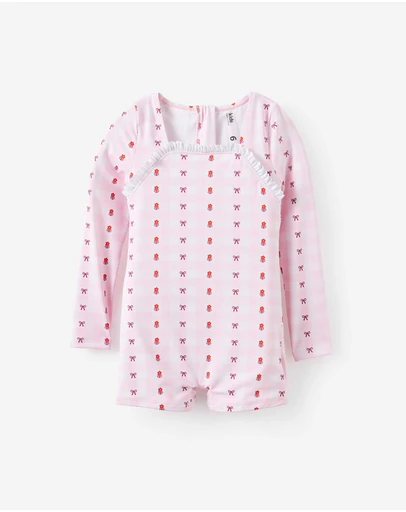 Cotton On Kids - Long Sleeve Boyleg One Piece