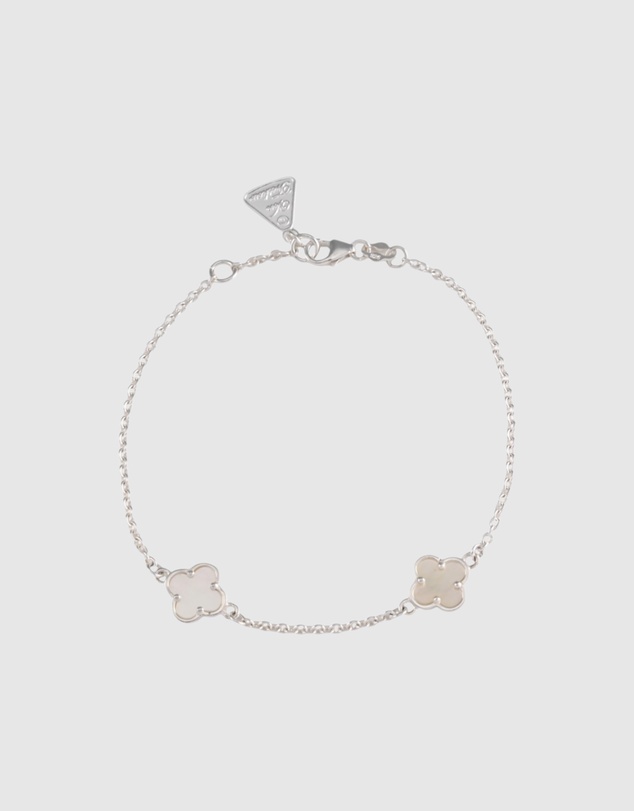 Von Treskow - Double Clover (Mother of Pearl) Bracelet