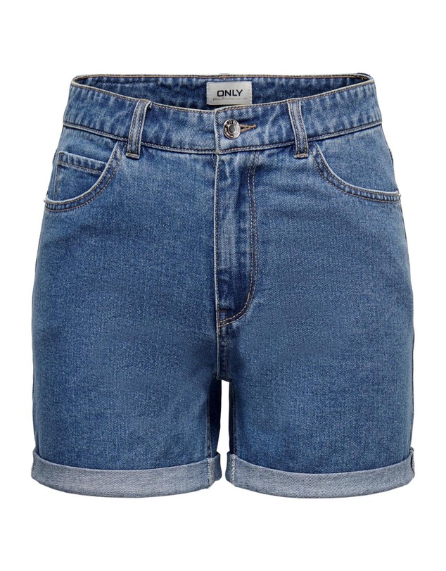 ONLY - Vega High Waisted Denim Shorts