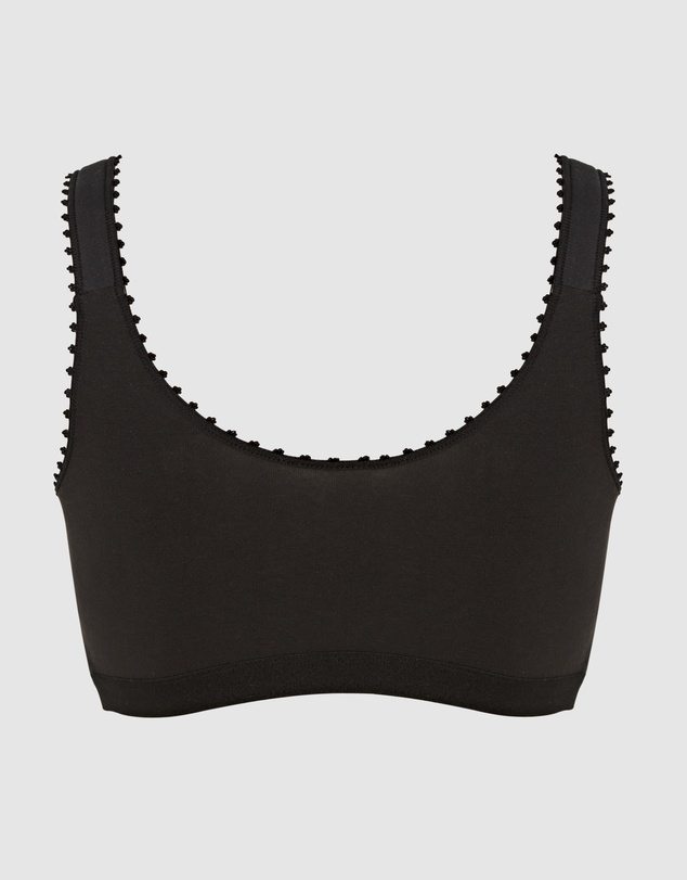 Royce Lingerie - Comfi Cotton Wirefree Press Stud Front Open Bra