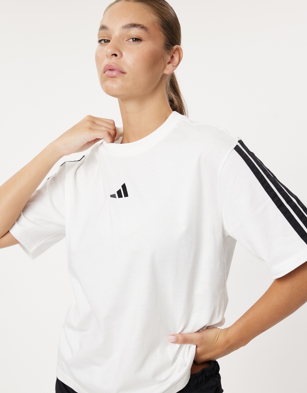 adidas Sportswear - Essentials 3-Stripes Boyfriend Tee