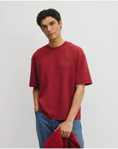 Country Road - Australian Cotton Short Sleeve Heritage Boxy T-shirt