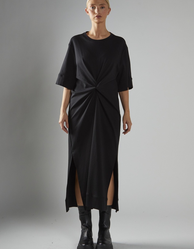 Glamorous - Knotted Front T-shirt Dress