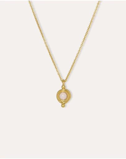 Ottoman Hands - October Birthstone Pendant Necklace