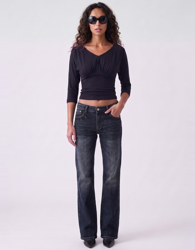 Style Addict - Ryana Top - Black