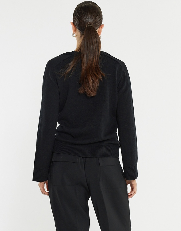 Sass - Roe Braided Neck Knit