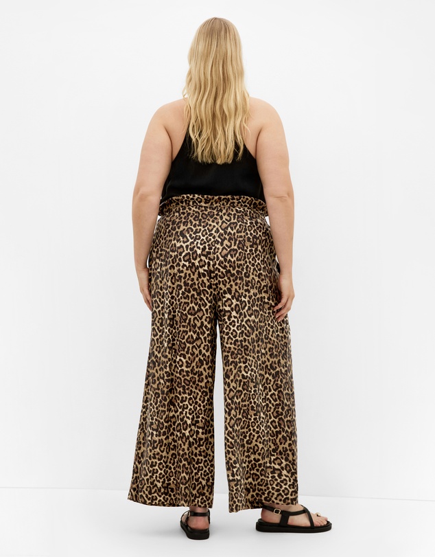 City Chic - Resort Leopard Print Pant