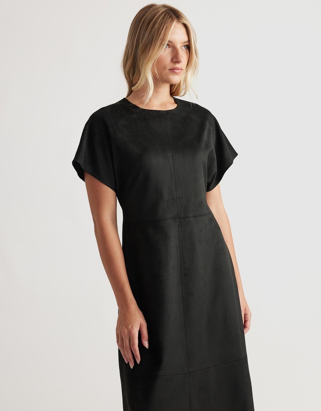 Decjuba - Clara Suede Midi Dress