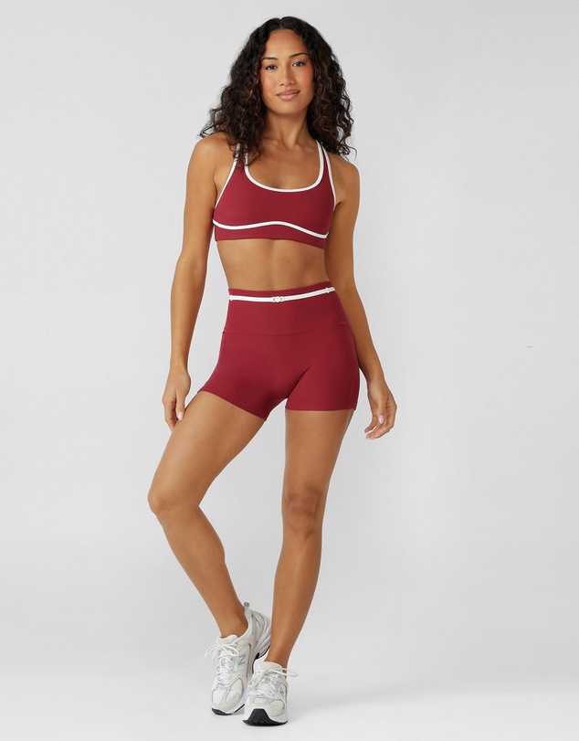 Lorna Jane - Paros Rib High Support Sports Bra