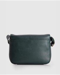 Evity - Sofia Leather Flap Crossbody Bag