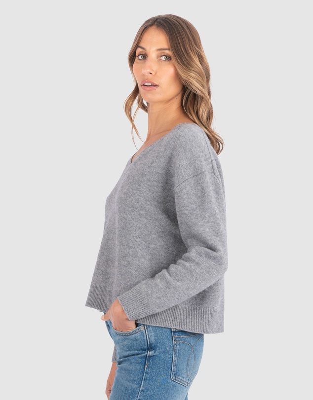CAMIXA - Viola Merino Wool Knit Jumper Sweater
