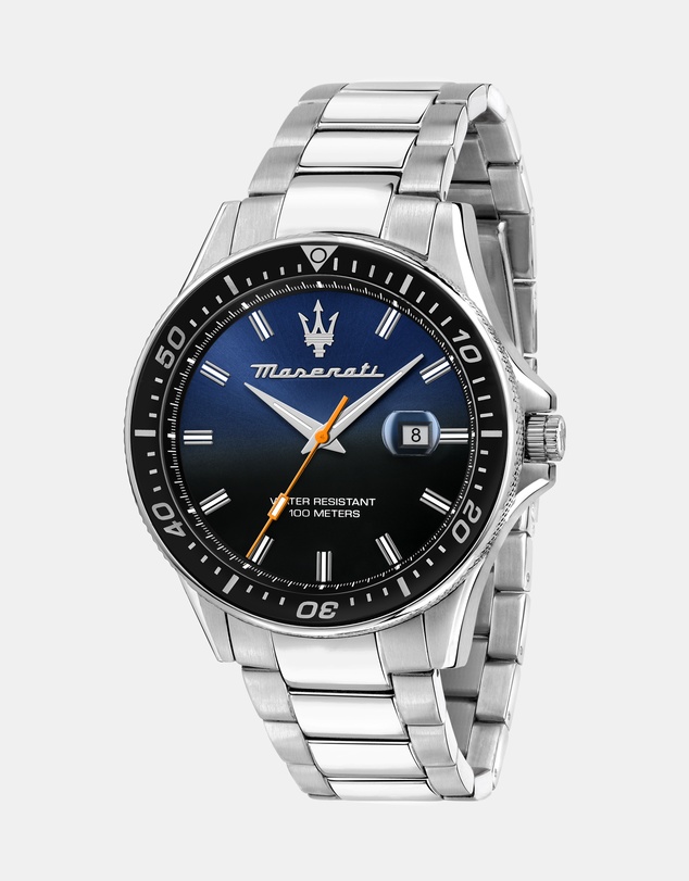 Maserati - Sfida 44mm Stainless Steel Watch