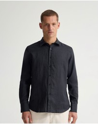 Oxford - Cooper Organic Linen Shirt Long Sleeve