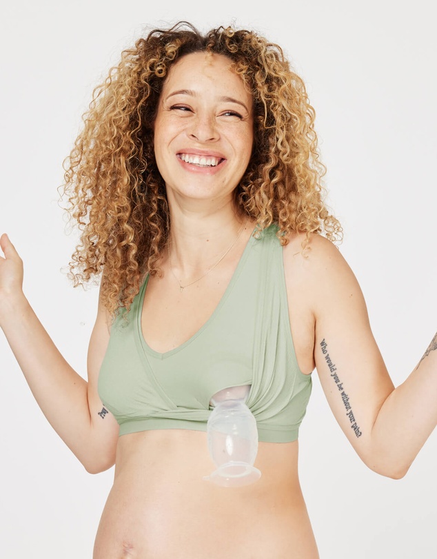 Cake Maternity - Lotus Yoga And Hands Free Pumping Bra