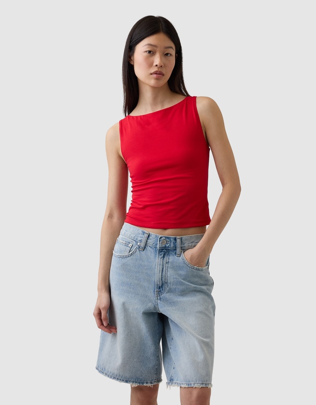 GAP - Closeknit Crop Boat Top