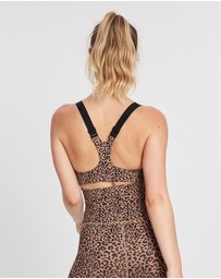 All Fenix - Cheetah Sand Sports Bra