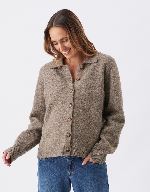 Ripe Maternity - Brodie Collared Cardigan