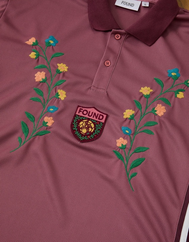 Found - Floral Polo Jersey