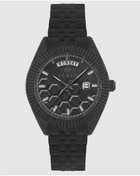 Philipp Plein - Date Superlative Gent 42mm Black Dial and strap