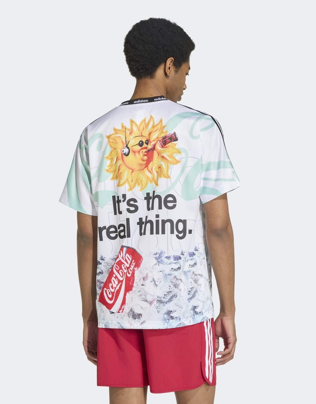 adidas Originals - ADIDAS X COCA-COLA CLASSIC SPORT MASH-UP JERSEY Mens
