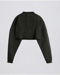 BO+TEE - B Super Sculpt Grounded Sweat Top