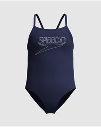 Speedo - Classic Logo One Piece - Kids-Teens