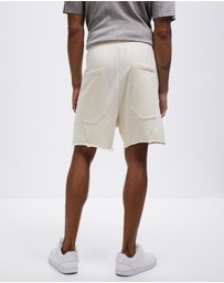Surrounded By Ghosts - The Platinum French Terry Track Shorts