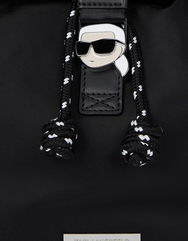 Karl Lagerfeld - Ikon Nylon Small Flap Backpack