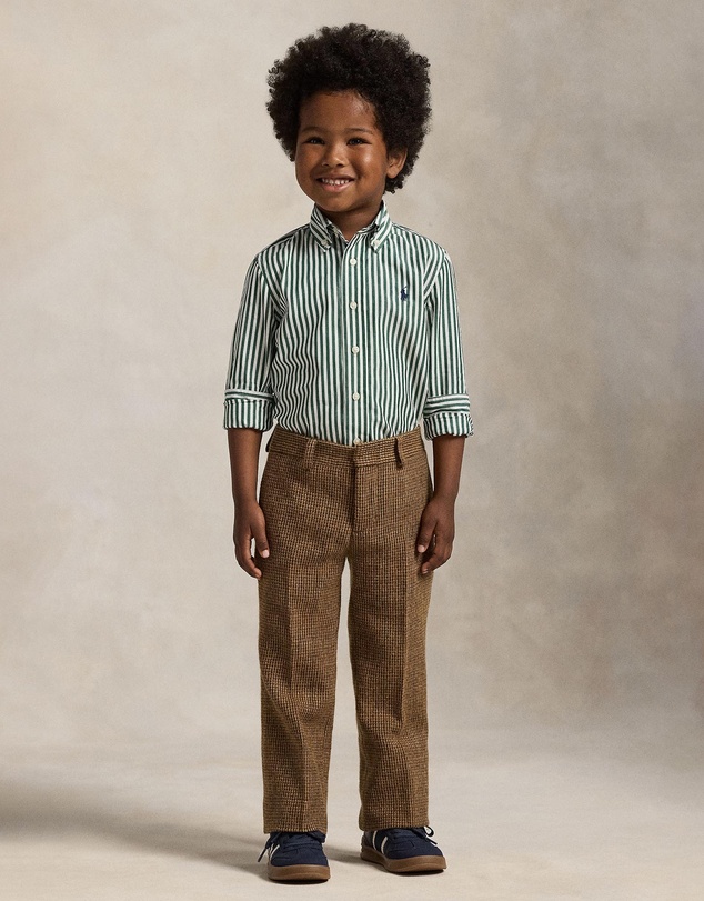 Polo Ralph Lauren - Striped Cotton Poplin Shirt - ICONIC EXCLUSIVE - Kids
