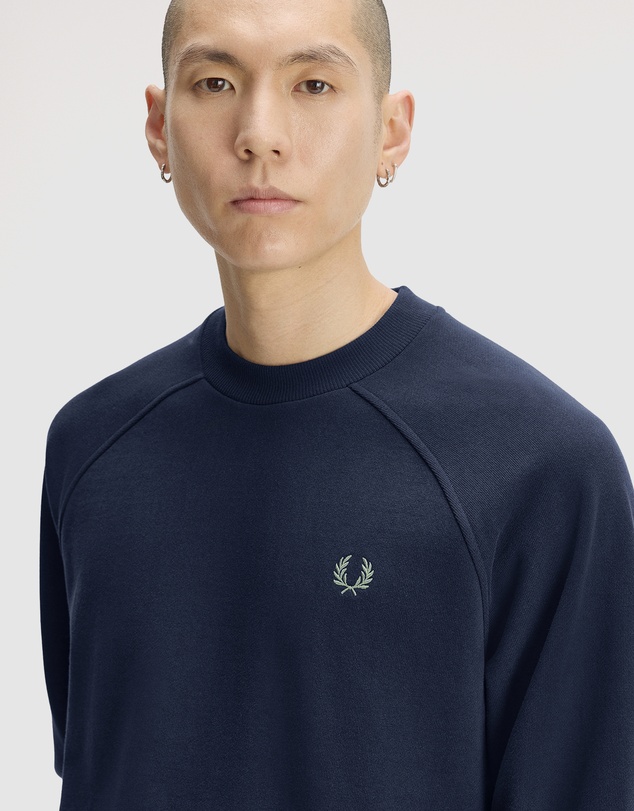 Fred Perry - Tipped Crew Neck Sweatshirt