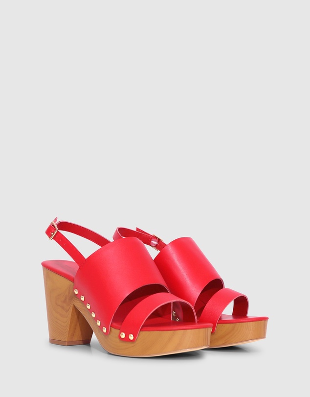 Belle & Bloom - Fire On Fire Clog Shoe