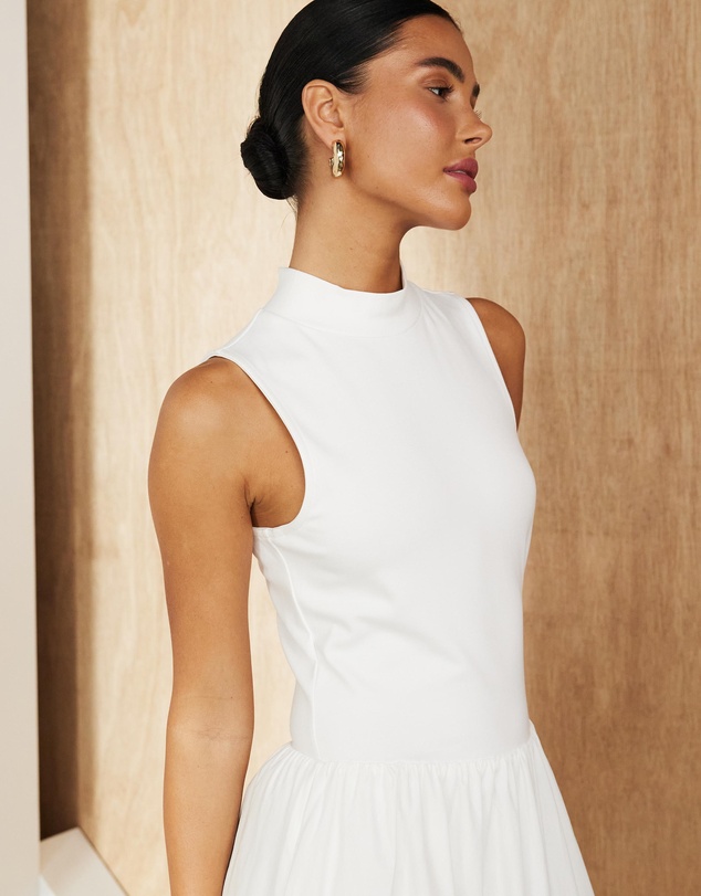 Atmos&Here - Annie Contrast Midi Dress