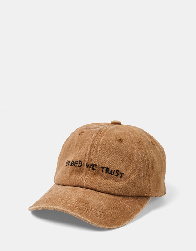 Linen House - Embroidered Slogan Cap