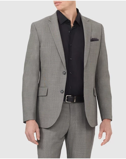 Van Heusen - Wool Blend Heritage Weave Suit Jacket