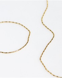 SAINT VALENTINE - Dash Dot Chain Bracelet - Gold
