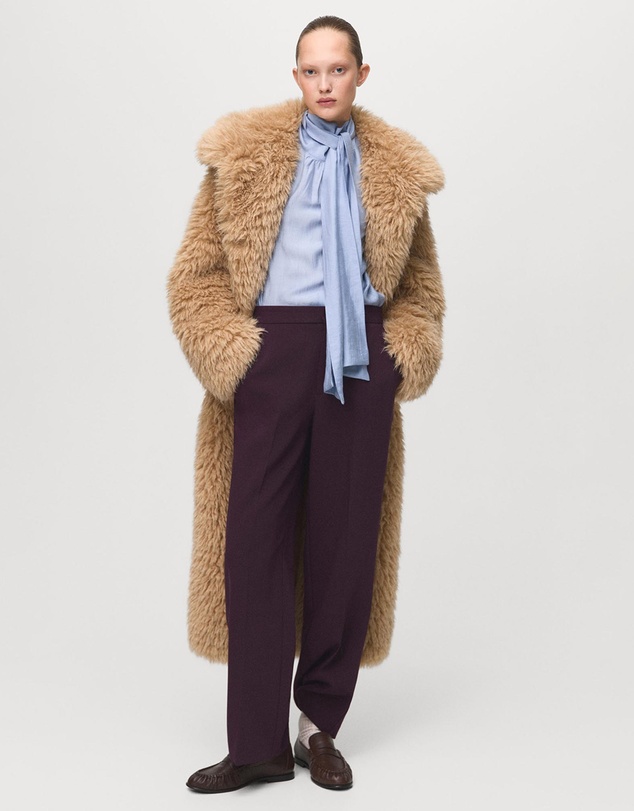 M.N.G - High-Waist Straight Trousers