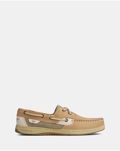 Sperry - Bluefish 2-Eye Leather Linen Oat- Women's