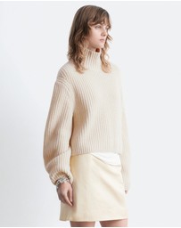 & Other Stories - Cropped Turtleneck Jumper