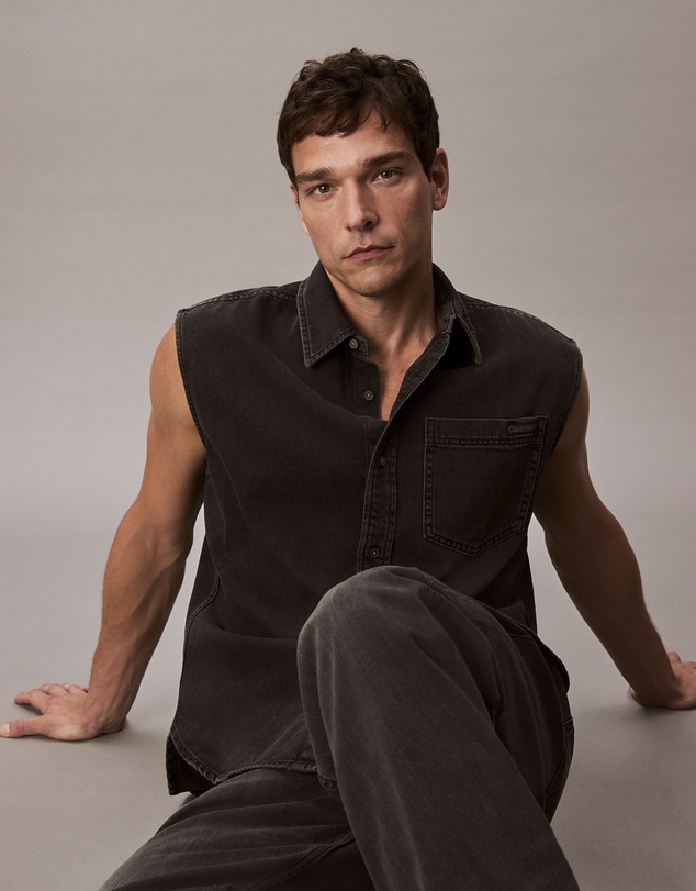Calvin Klein Jeans - Sleeveless Denim Shirt