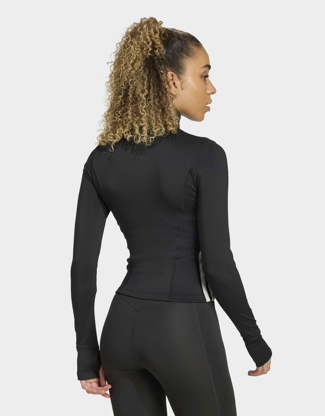 adidas Performance - Workout Essentials Zip Through Jacket 3-Stripes Womens