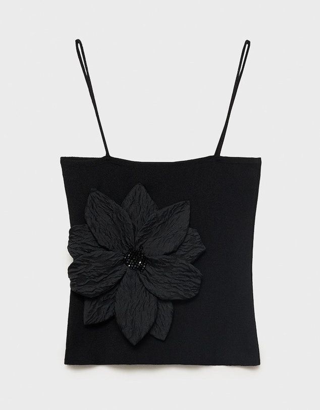 M.N.G - Flowa Bandeau Top with Flower Detail