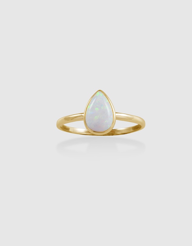 Von Treskow - Pear Czelline Opal Ring