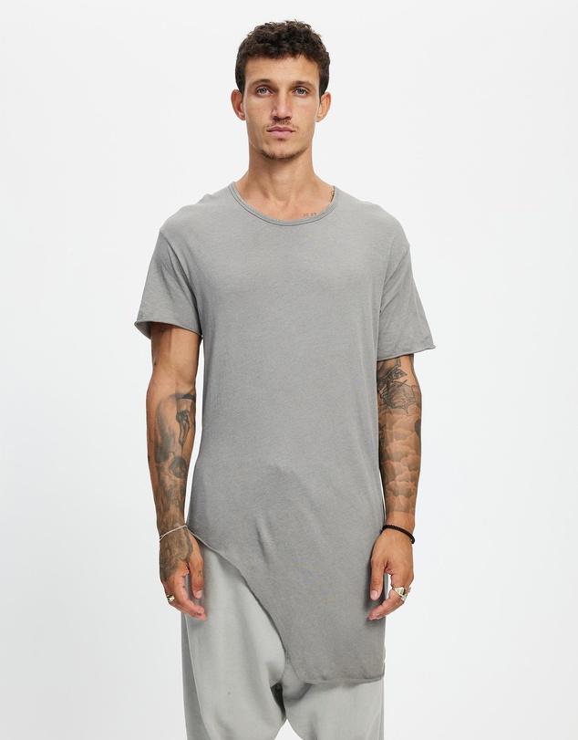 Surrounded By Ghosts - The Coltan Cotton Asymmetrical Tail T-Shirt