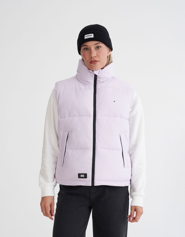 Huffer - Women's Crop Puffer Vest