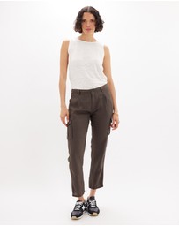 Amelius - Jordan Linen Tapered Pant