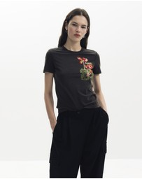 Desigual - Floral T-shirt M. Christian Lacroix