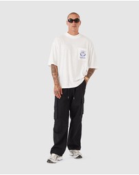 Zanerobe - Crest Slub Flow Tee Vintage White