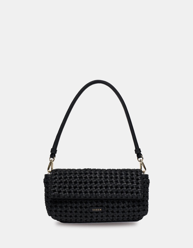 SABEN - Milla Shoulder Bag Black Braid