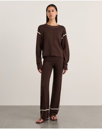 Jag - Orla Contrast Sweater